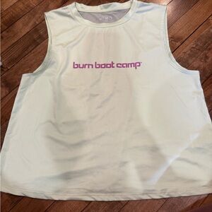 Burn Boot Camp Women's White Tank Top